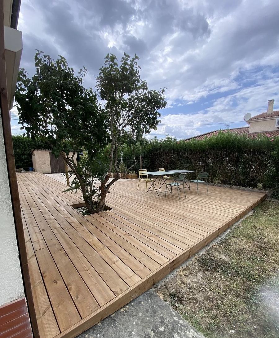 Terrasse bois sur mesure